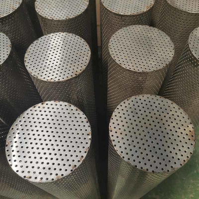 Anti Rust SS304 Metal Mesh Cylinder Filter Mesh Tube For Filtration Equipment