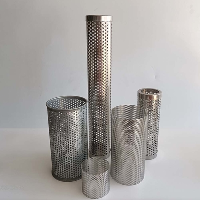 Bordo cilindrico perforato del confine della lega di Mesh With Spot Welded Or dello schermo dell'espulsore